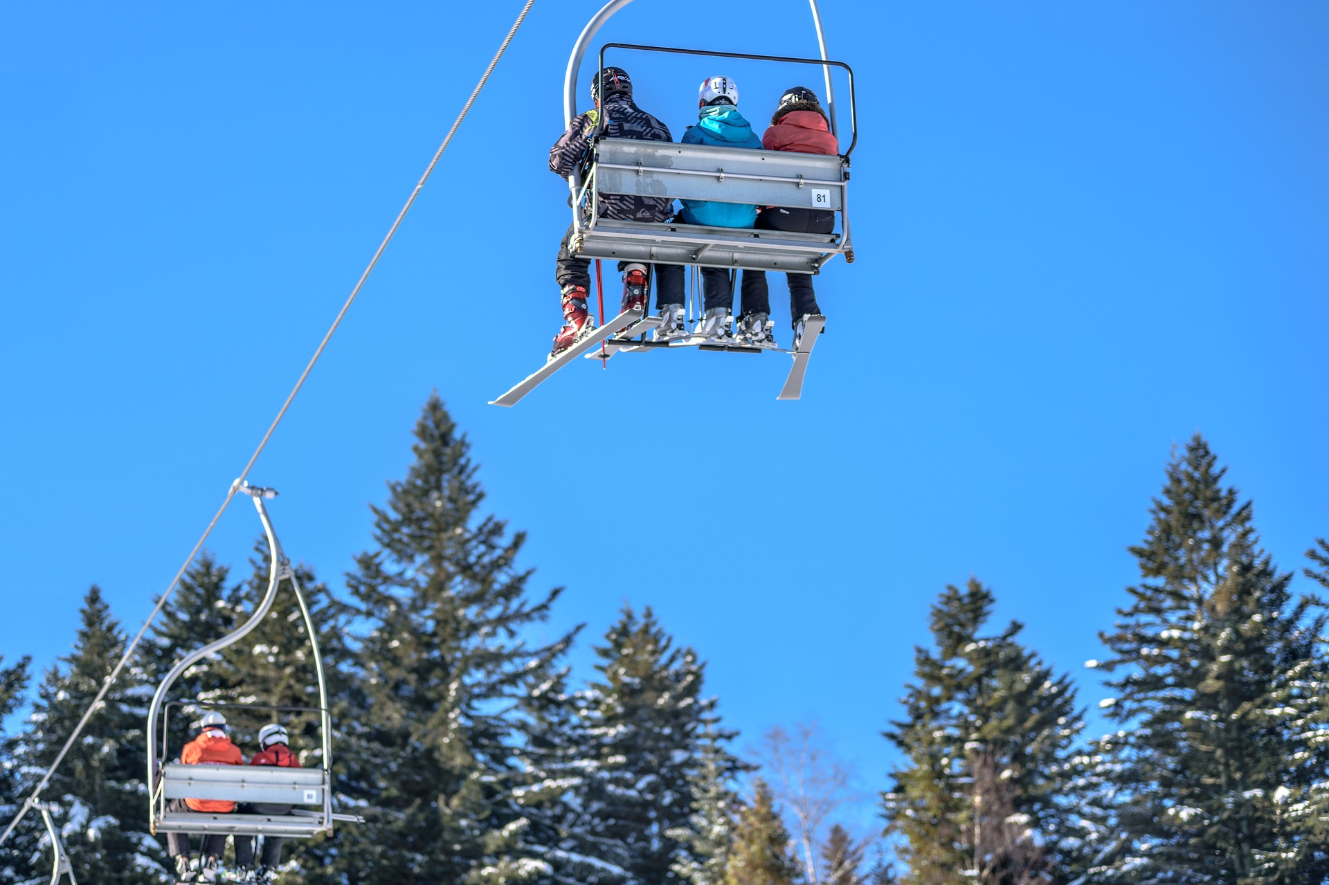 Chairlift | Backpacking with Bacon | UK Travel Blog