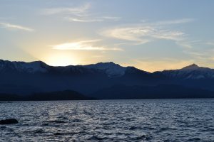 lake wanaka sunset