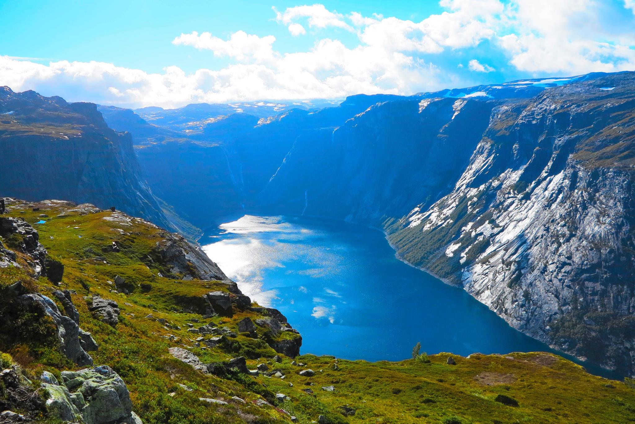 Solo Travel Blog | Backpacking with Bacon | Trolltunga Lake