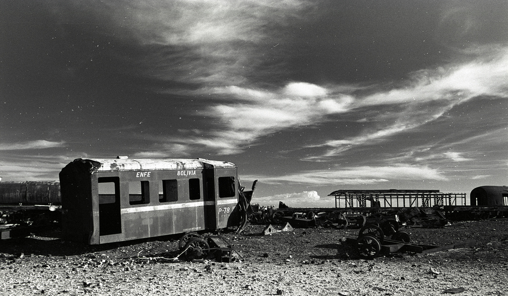 Train Graveyard | Backpacking with Bacon | UK Travel Blog