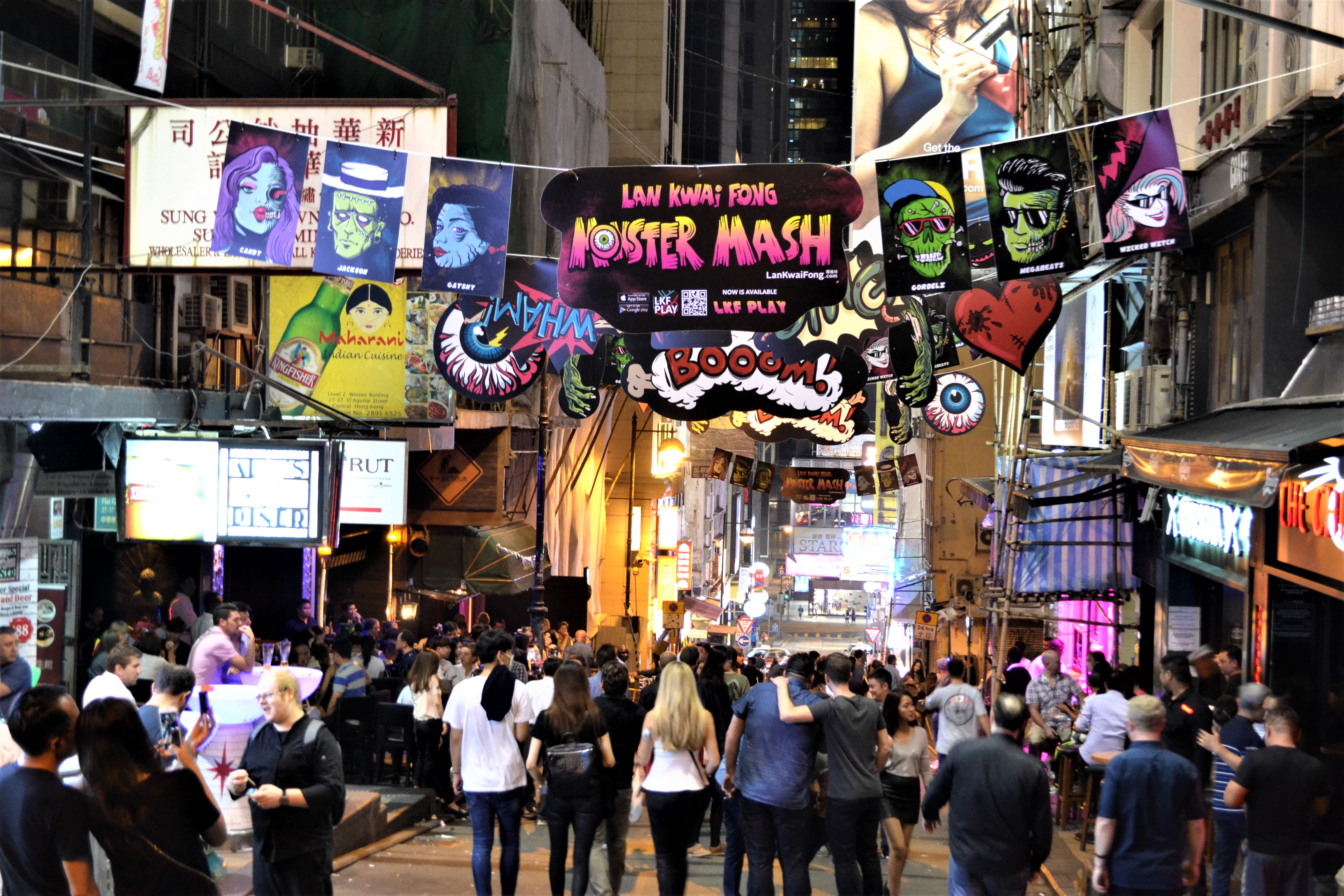 Lan Kwai Fong | Solo Backpacking Blog | Backpacking with Bacon