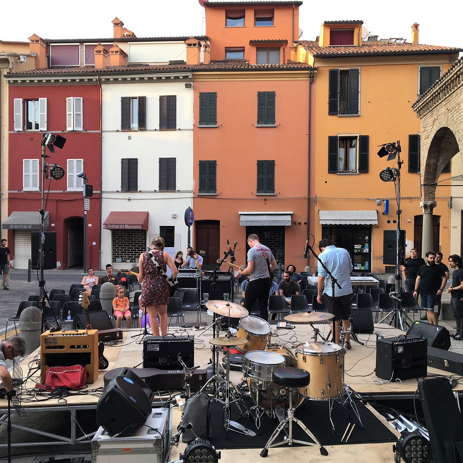 Imola Square | Imola in Musica | Backpacking with Bacon