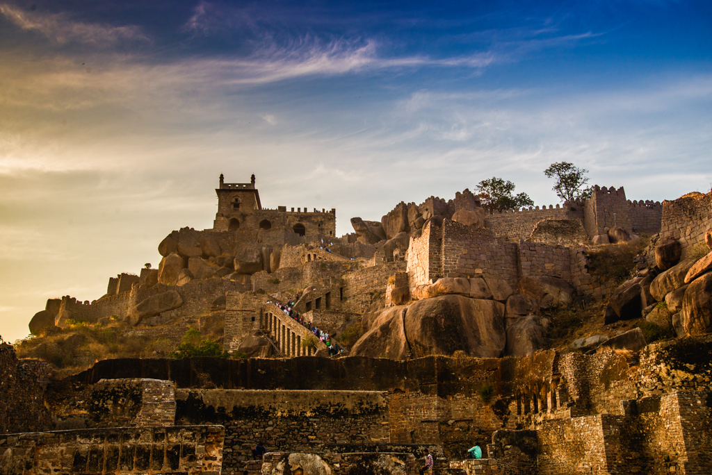 Golkonda Fort | 24 Hours in Hyderabad | Solo Travel in Hyderabad