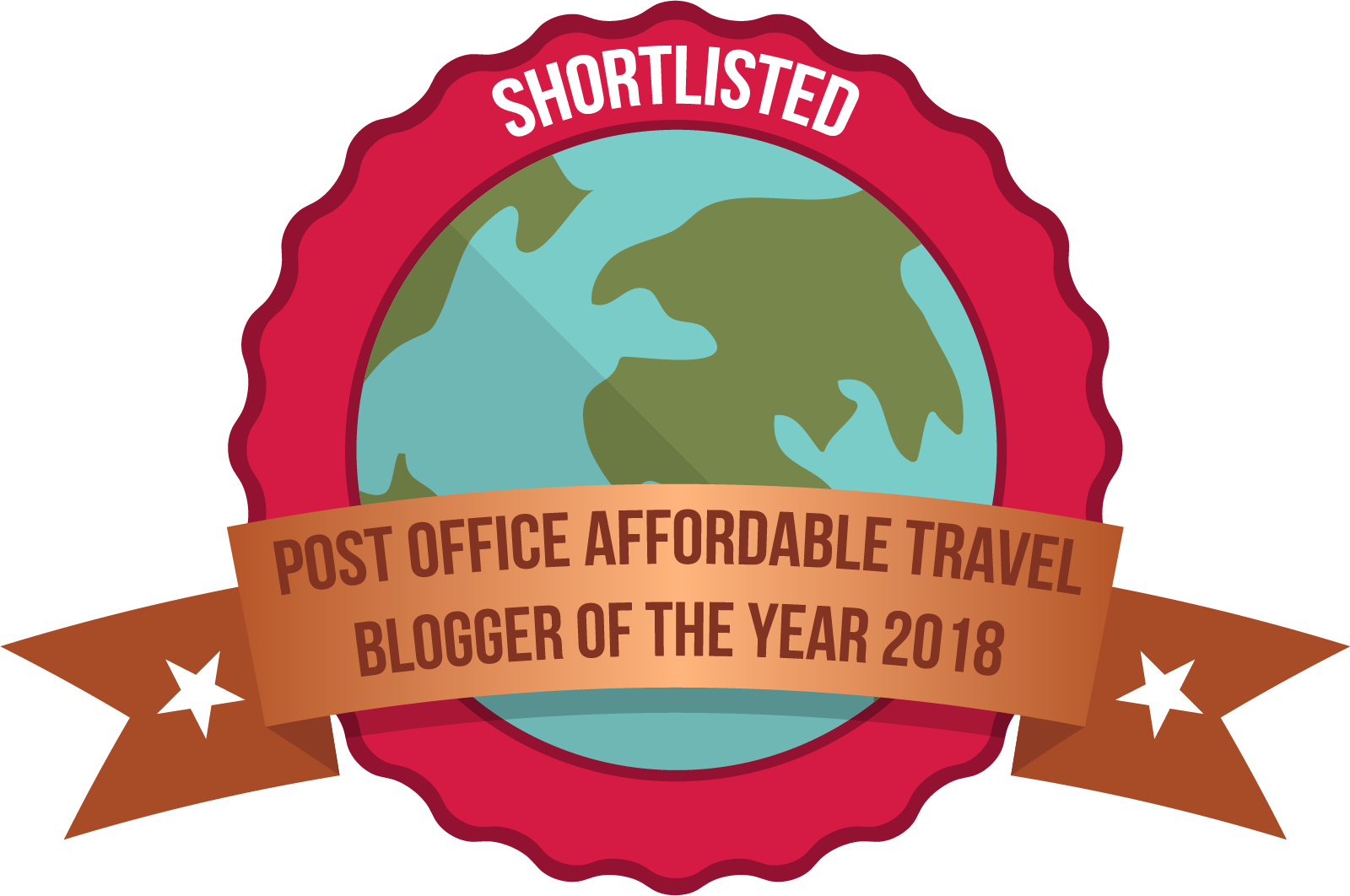 Post Office Travel Blogger Awards | Backpacking with Bacon | Solo Travel Blog